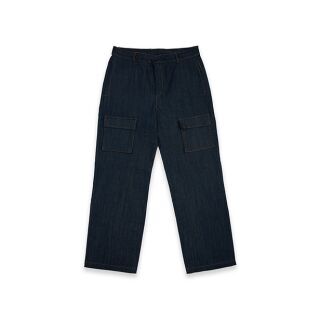 Sewn into jeans