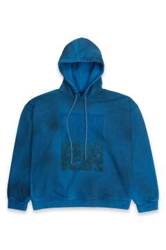 Blue Garment Dye with Stone Wash